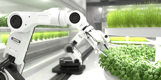 農業機器人場景圖片